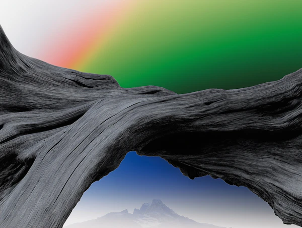 Black Wood with Gradient
