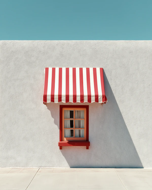 Minimalist Window Scene
