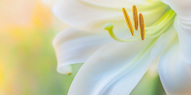 Close-up of White Lily