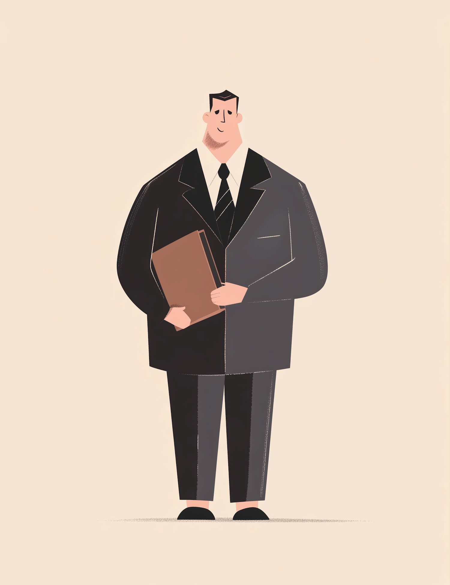 Stylized Businessman Illustration