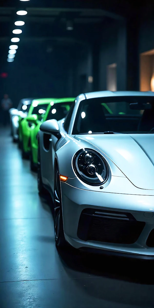Sleek Sports Cars Lineup