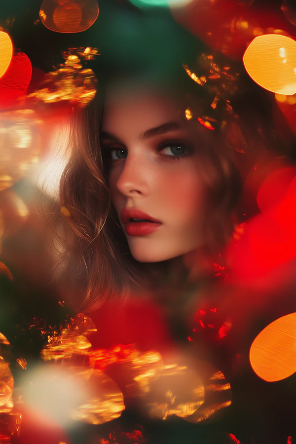 Serene Portrait of a Young Woman