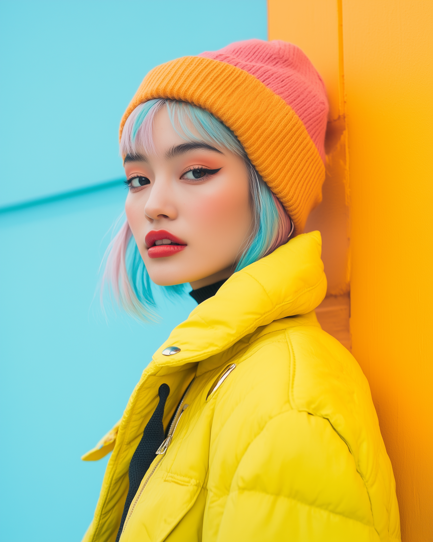 Colorful Fashion Portrait