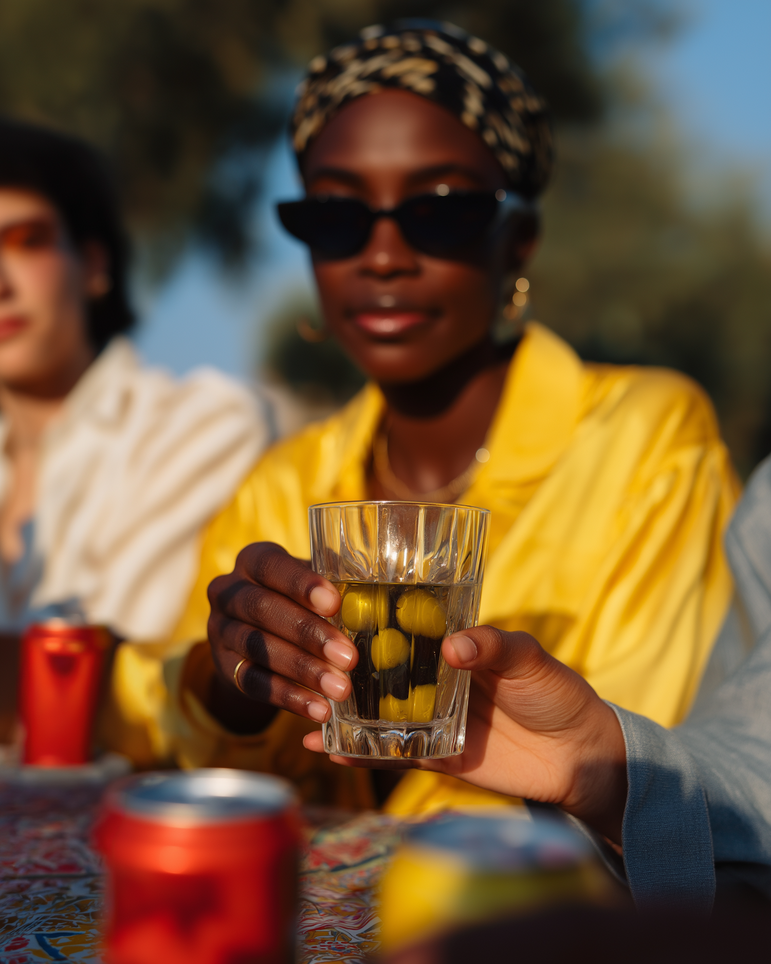 Outdoor Gathering Scene