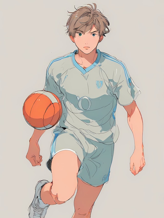 Basketball Athlete Art