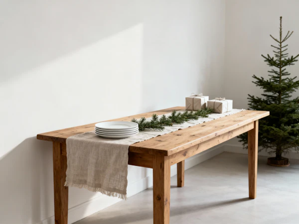 Cozy Holiday Table
