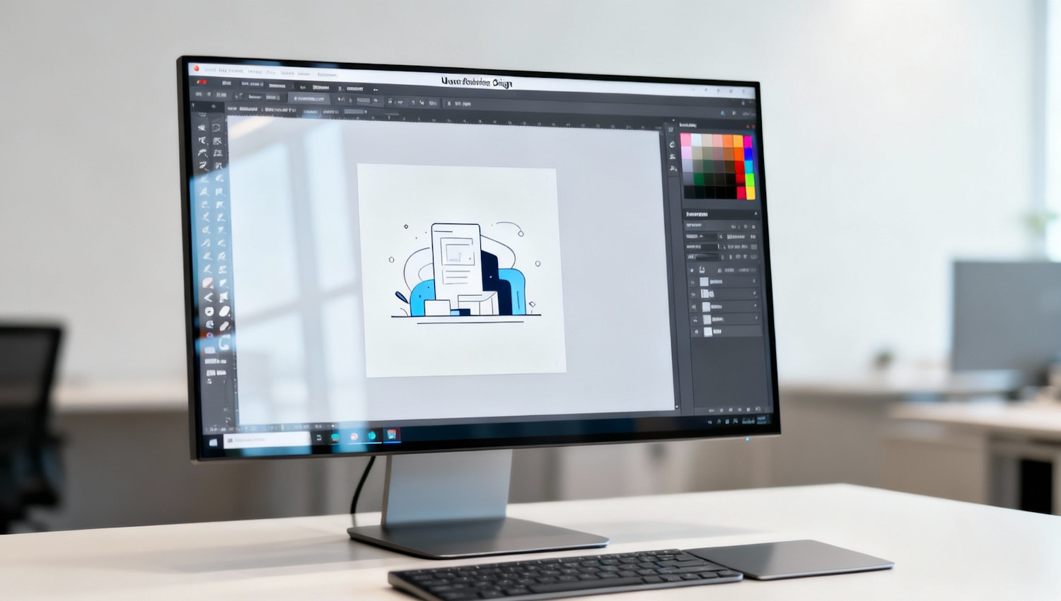 Modern Office Workspace