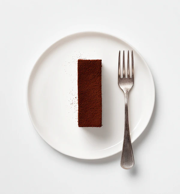 Minimalistic Chocolate Dessert
