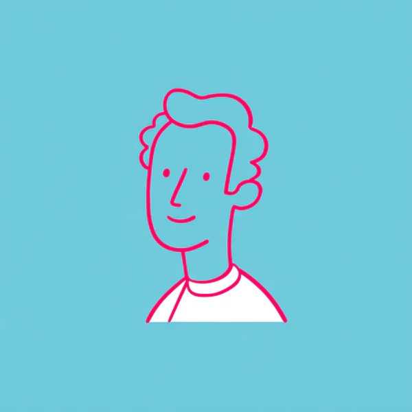 Minimalist Person Art