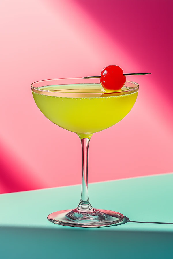 Vibrant Cocktail Display