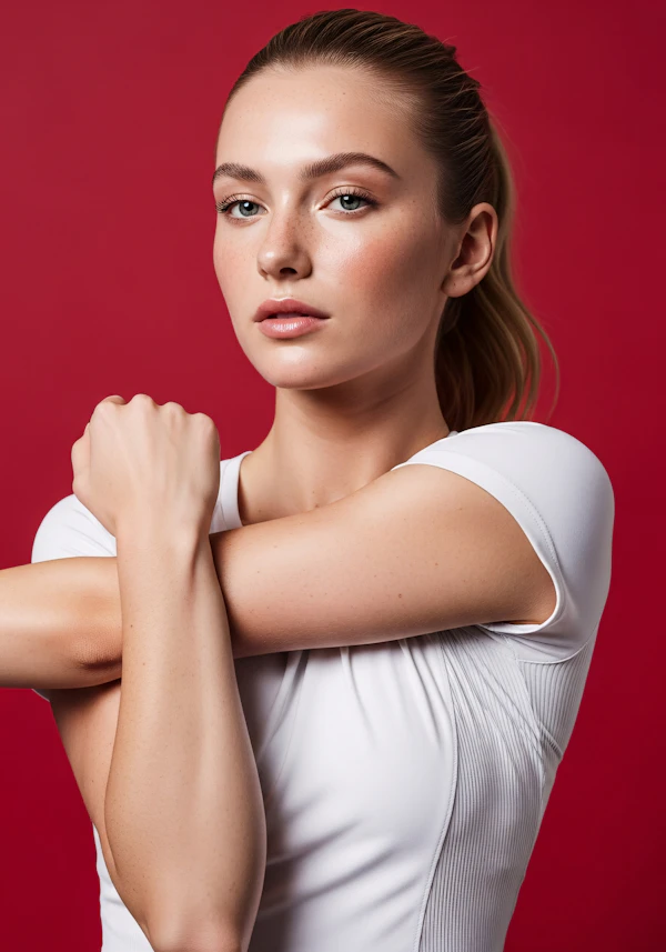 Athletic Warm-Up Pose