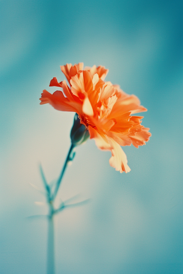 Vivid Orange Flower