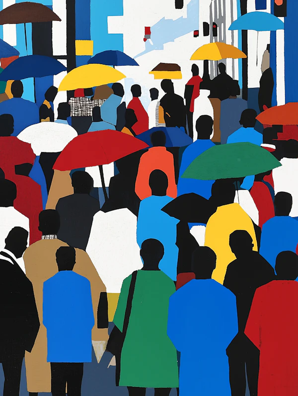 Abstract Urban Crowd