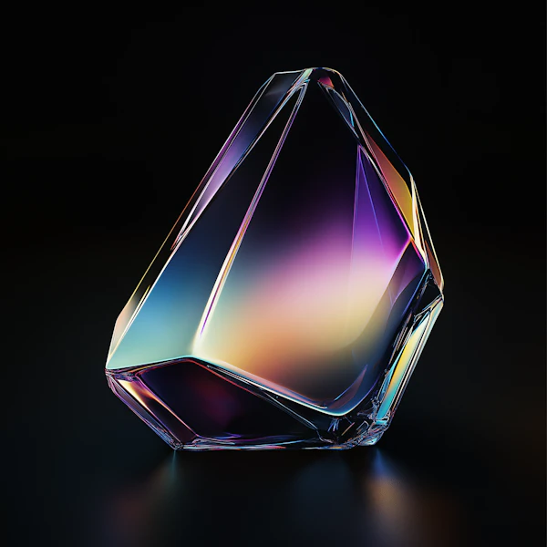 Futuristic Crystal Art