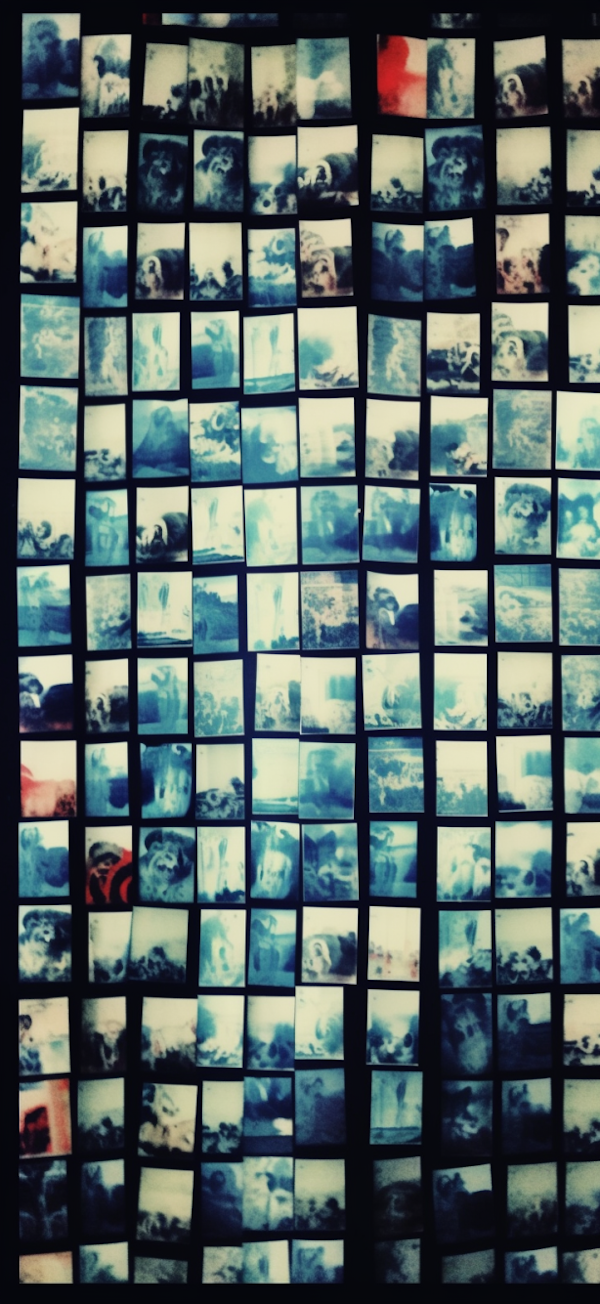 Cyanotype Memories Mosaic