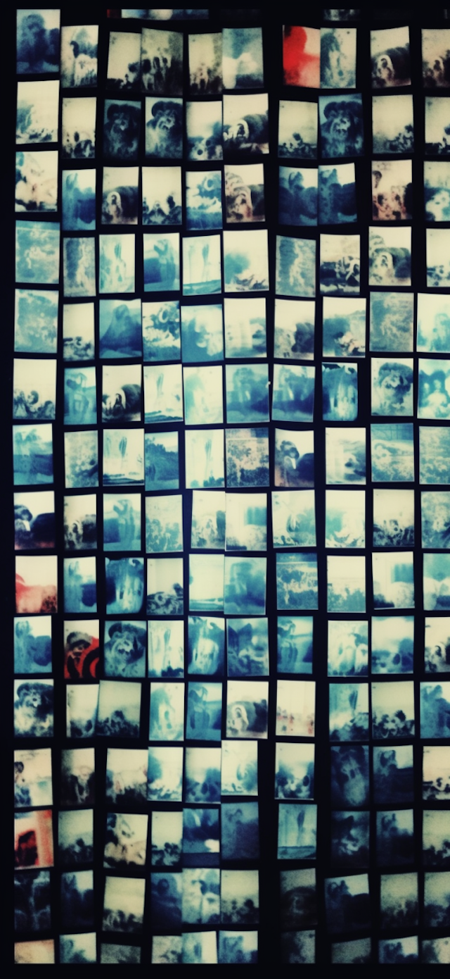 Cyanotype Memories Mosaic