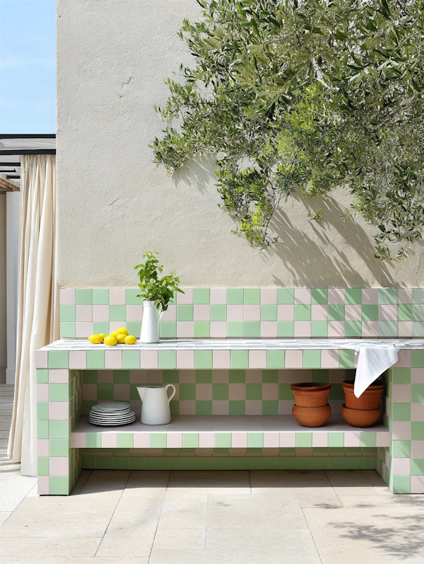 Serene Outdoor Kitchen