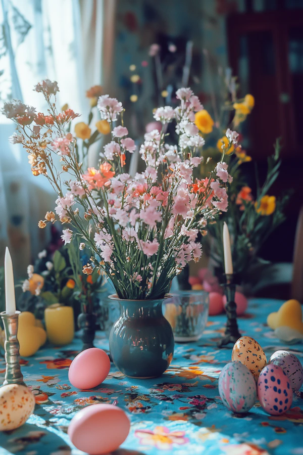 Vibrant Spring Table Setting