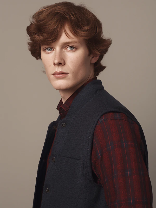 Portrait of Red-Haired Man