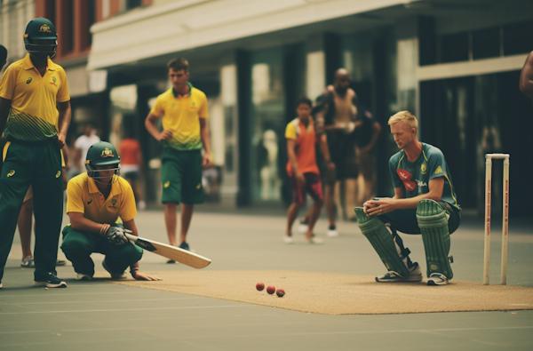 Street Cricket Tribute to Australia