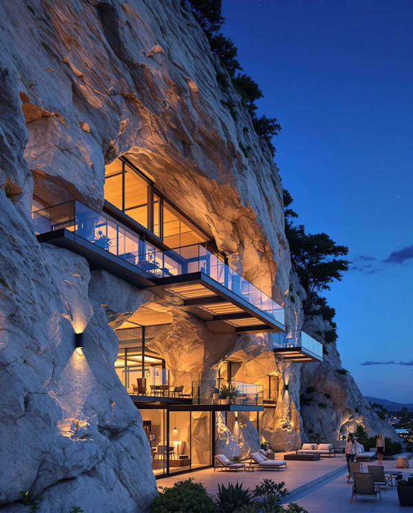 Cliffside Modern Home