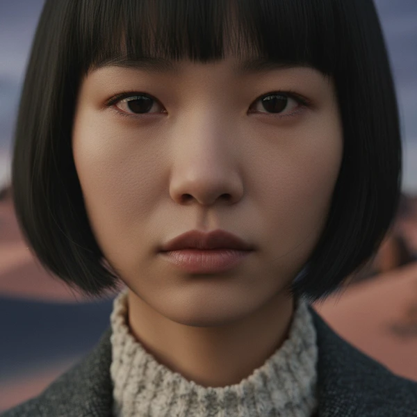 Portrait of Young Woman