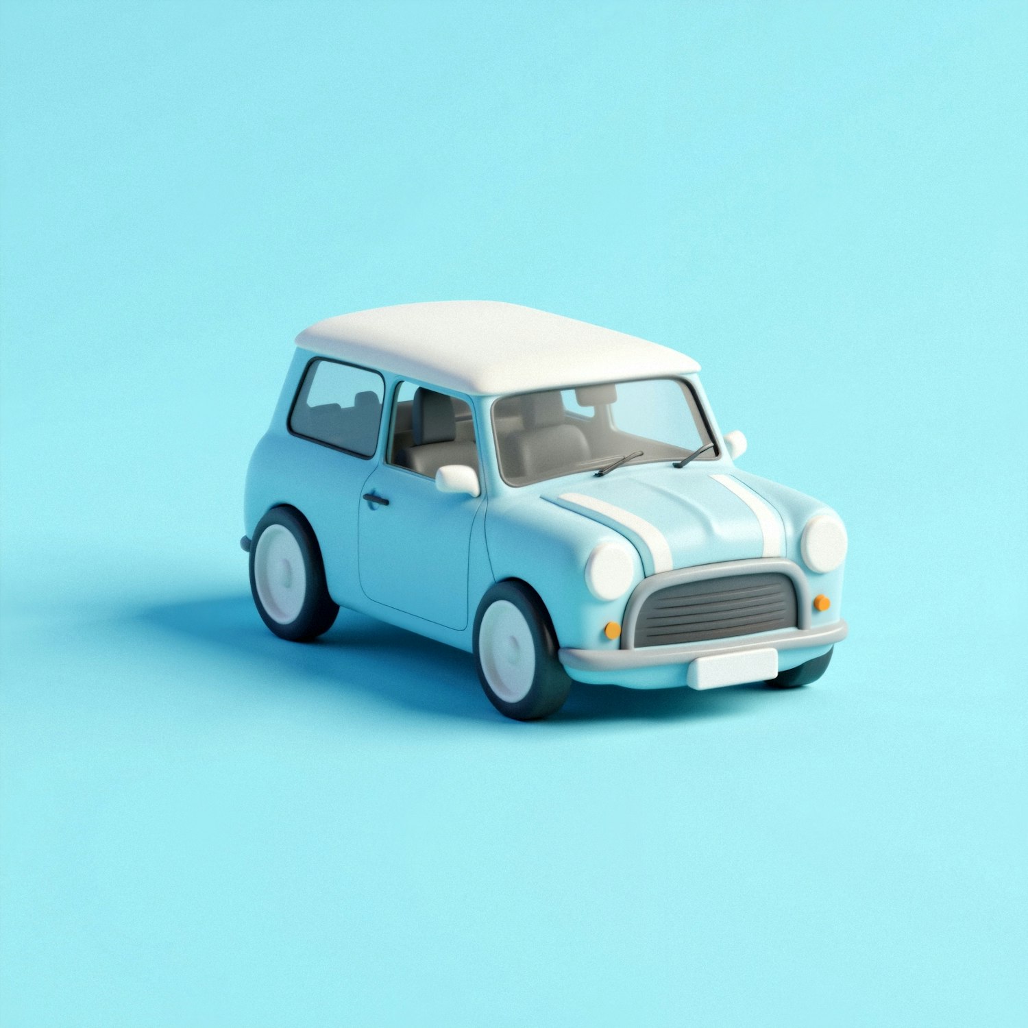 Stylized Classic Car