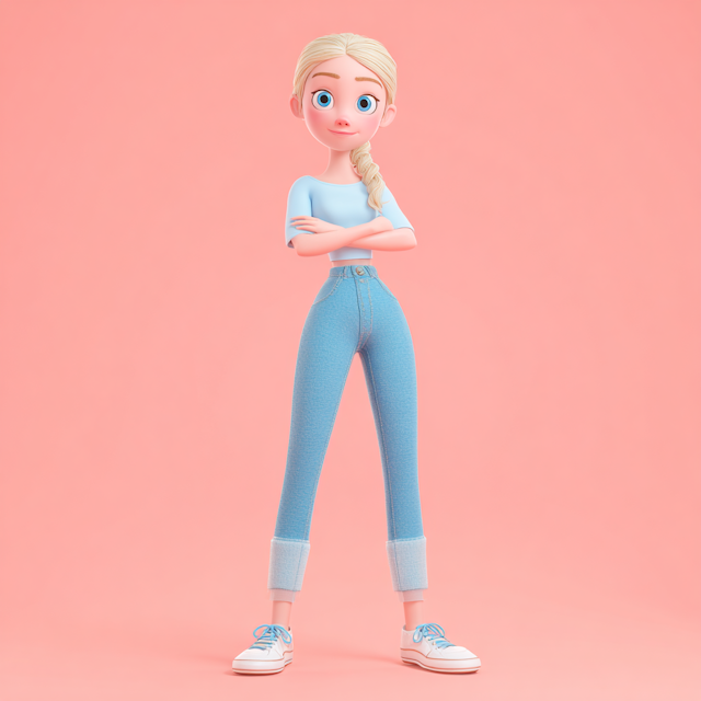 Cartoon Character Render