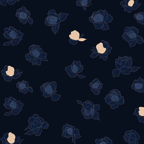 Stylized Floral Pattern