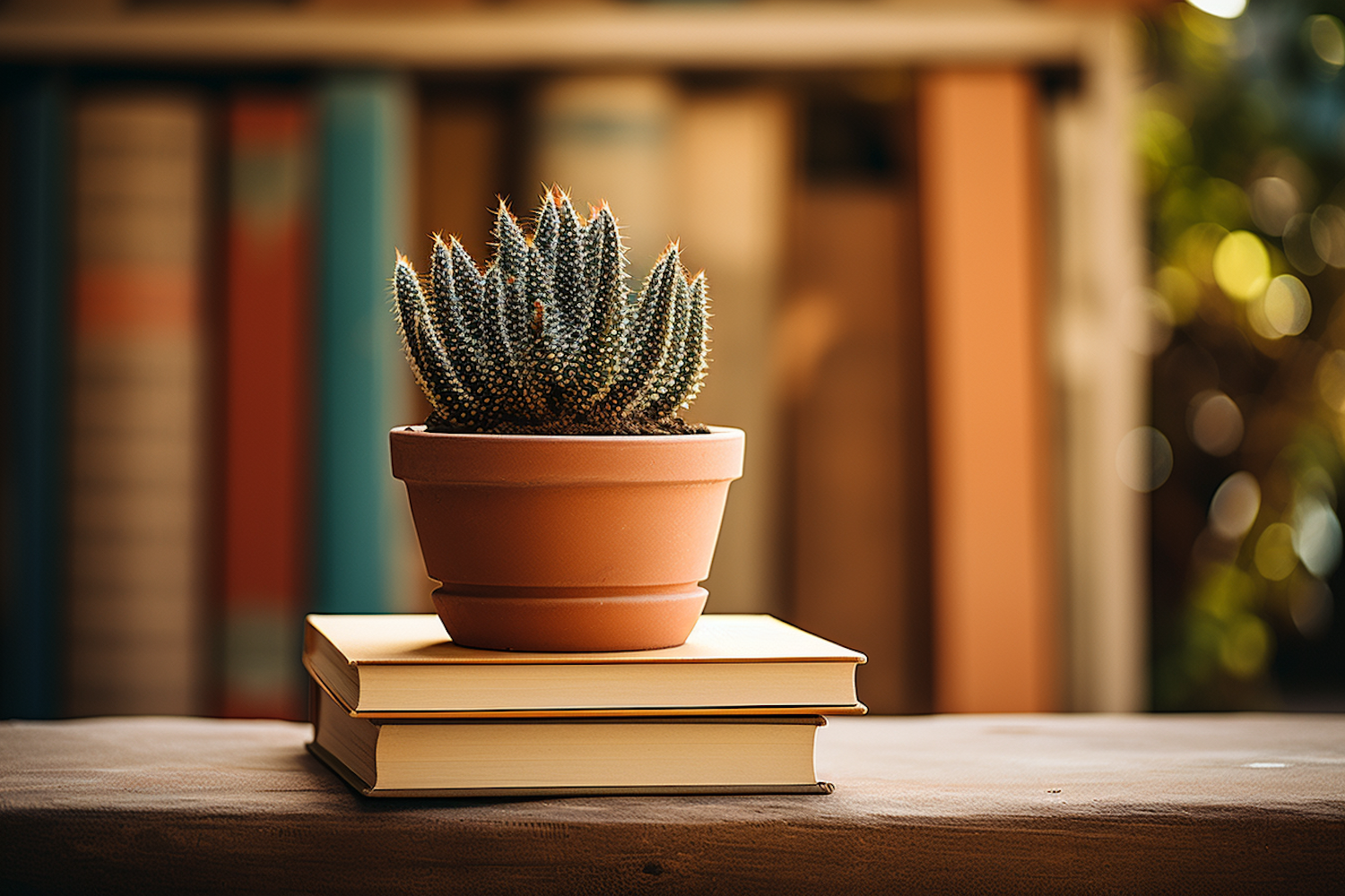 Serene Scholar's Cactus