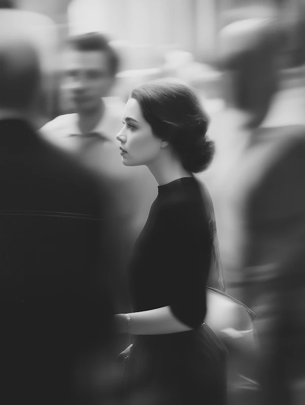 Timeless Woman in Focus