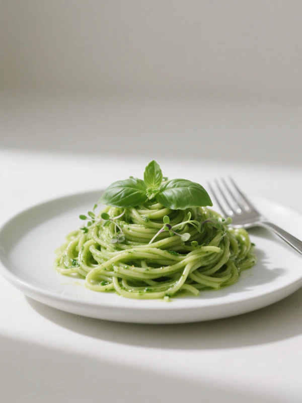 Pesto Spaghetti Dish