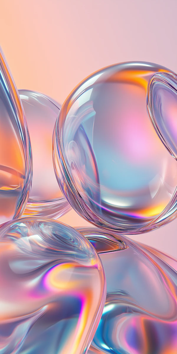 Abstract Glass Spheres