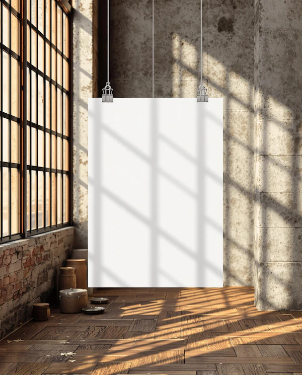 Rustic Industrial Canvas