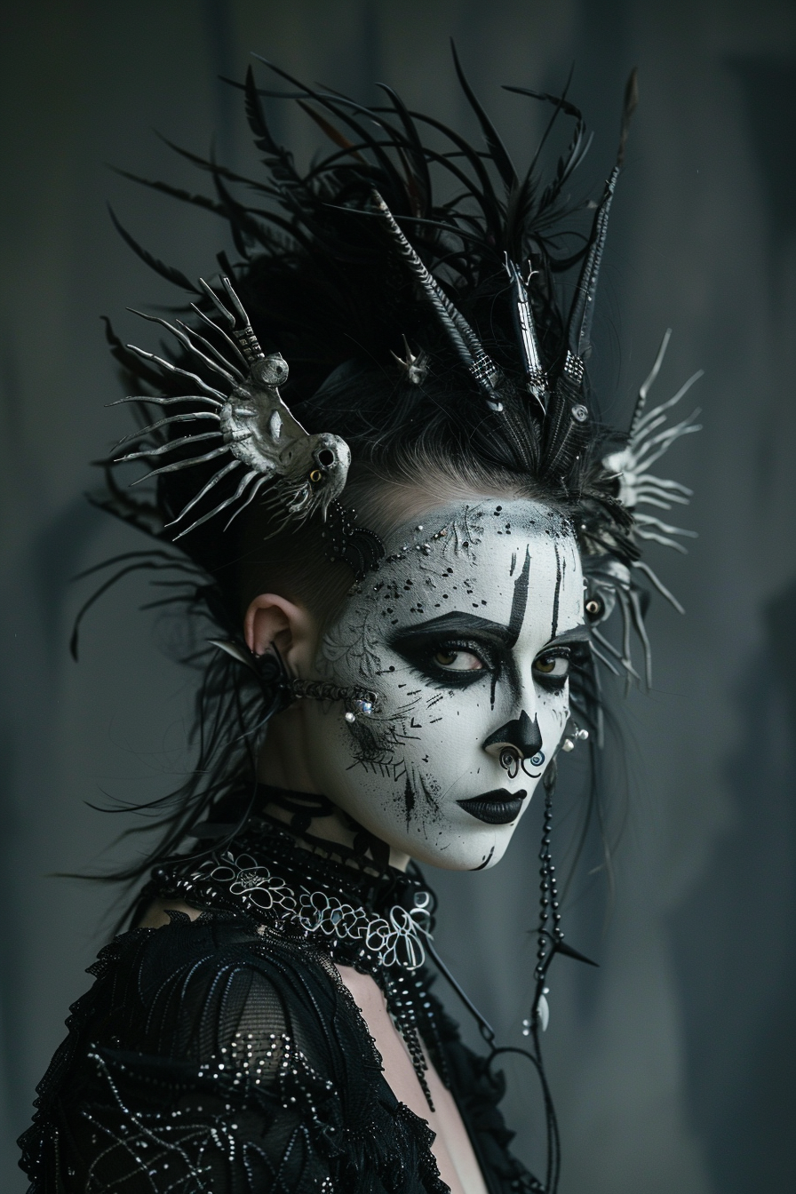 Gothic Fantasy Portrait Photo On Lummi