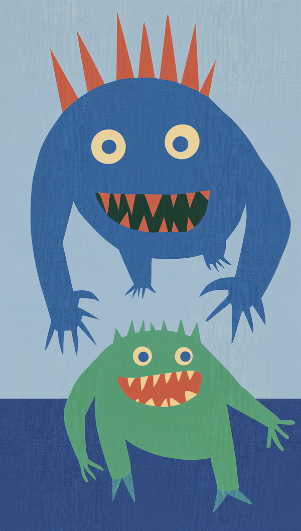 Cartoonish Monster Creatures