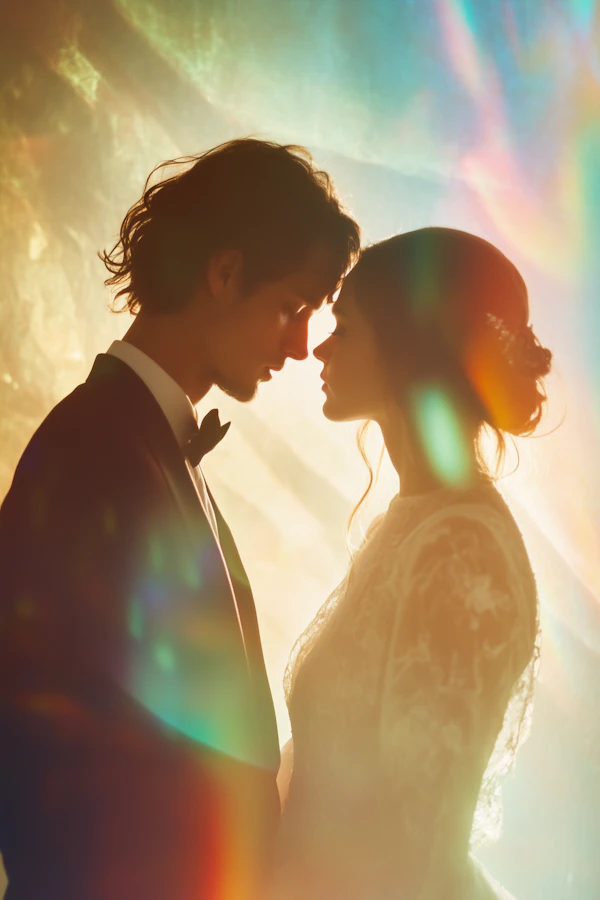 Romantic Couple in Formal Attire