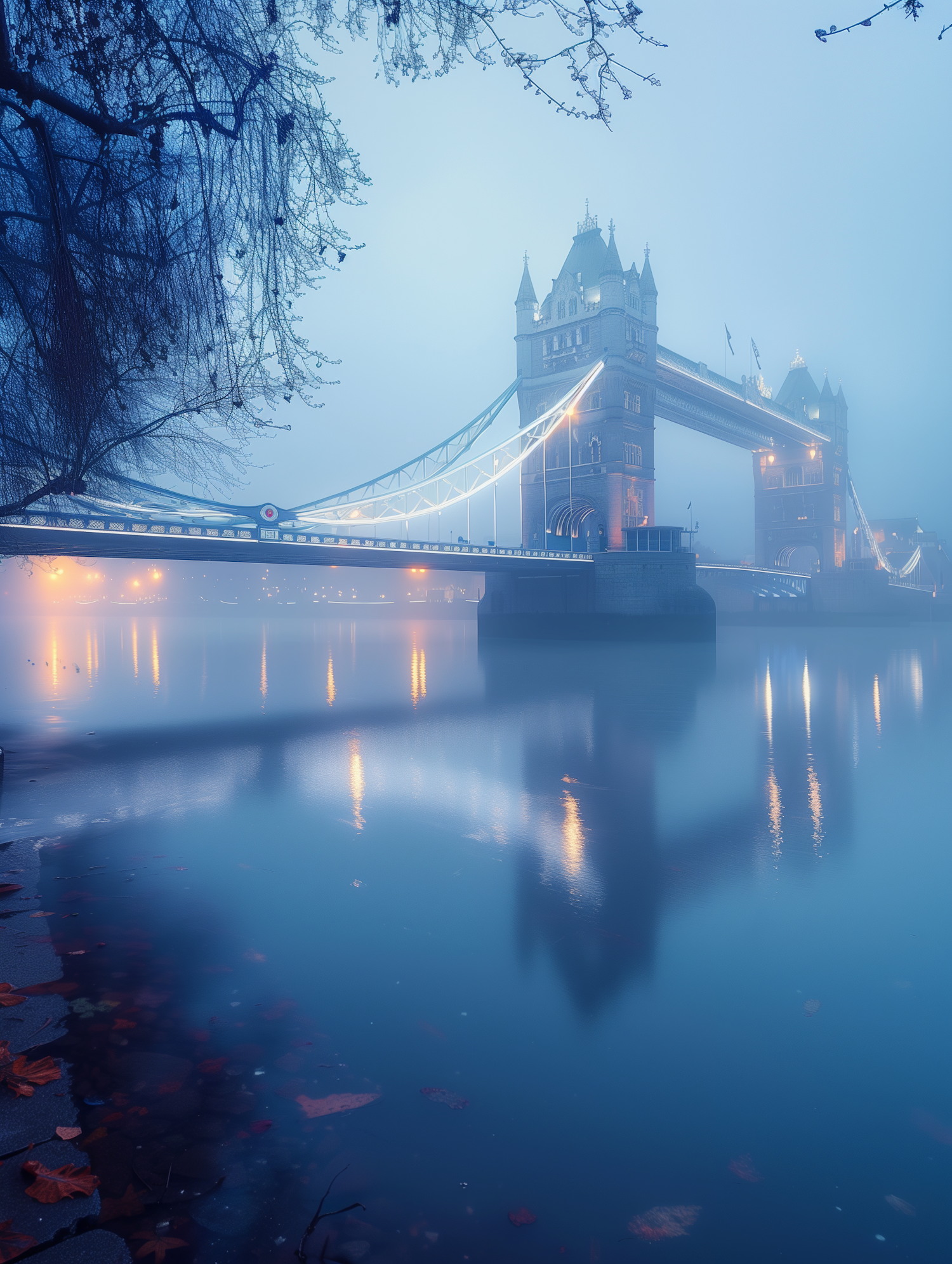 Foggy Day at Tower Bridge