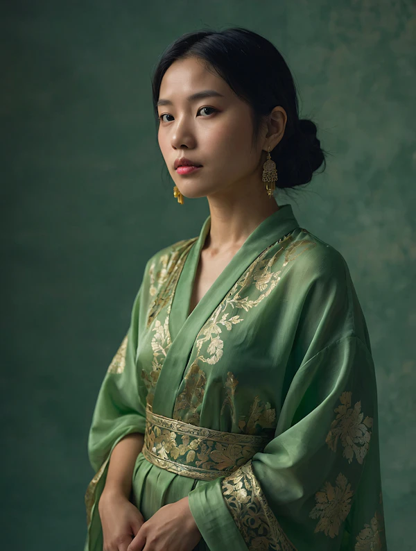 Elegant Asian Portrait