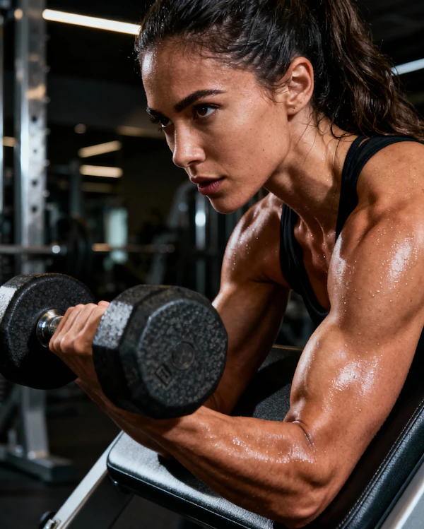 Focused Gym Workout