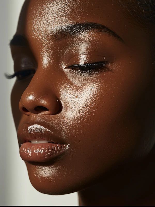Radiant Face Close-Up