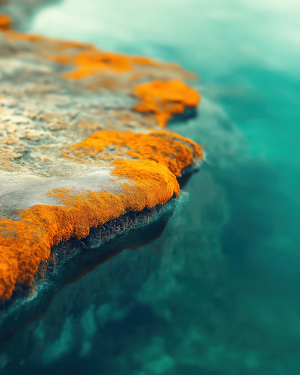 Moss and Water Contrast