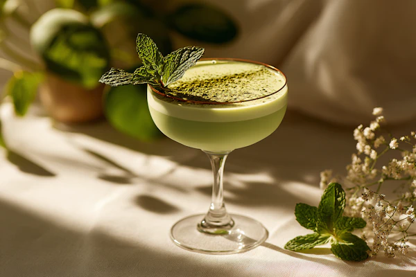 Green Matcha Cocktail