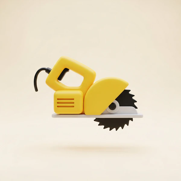 Stylized Circular Saw