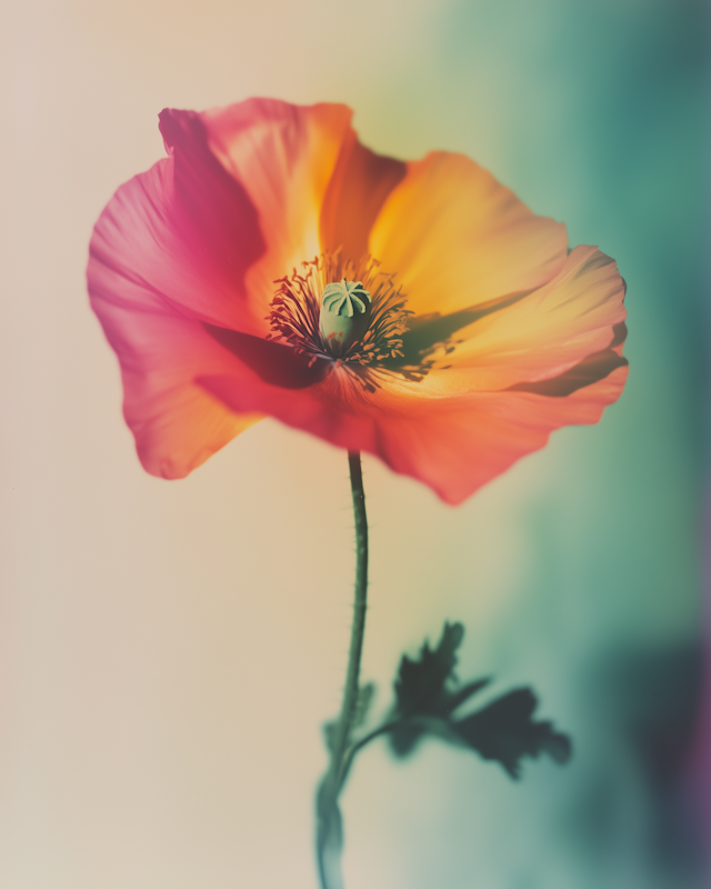 Vibrant Poppy Flower