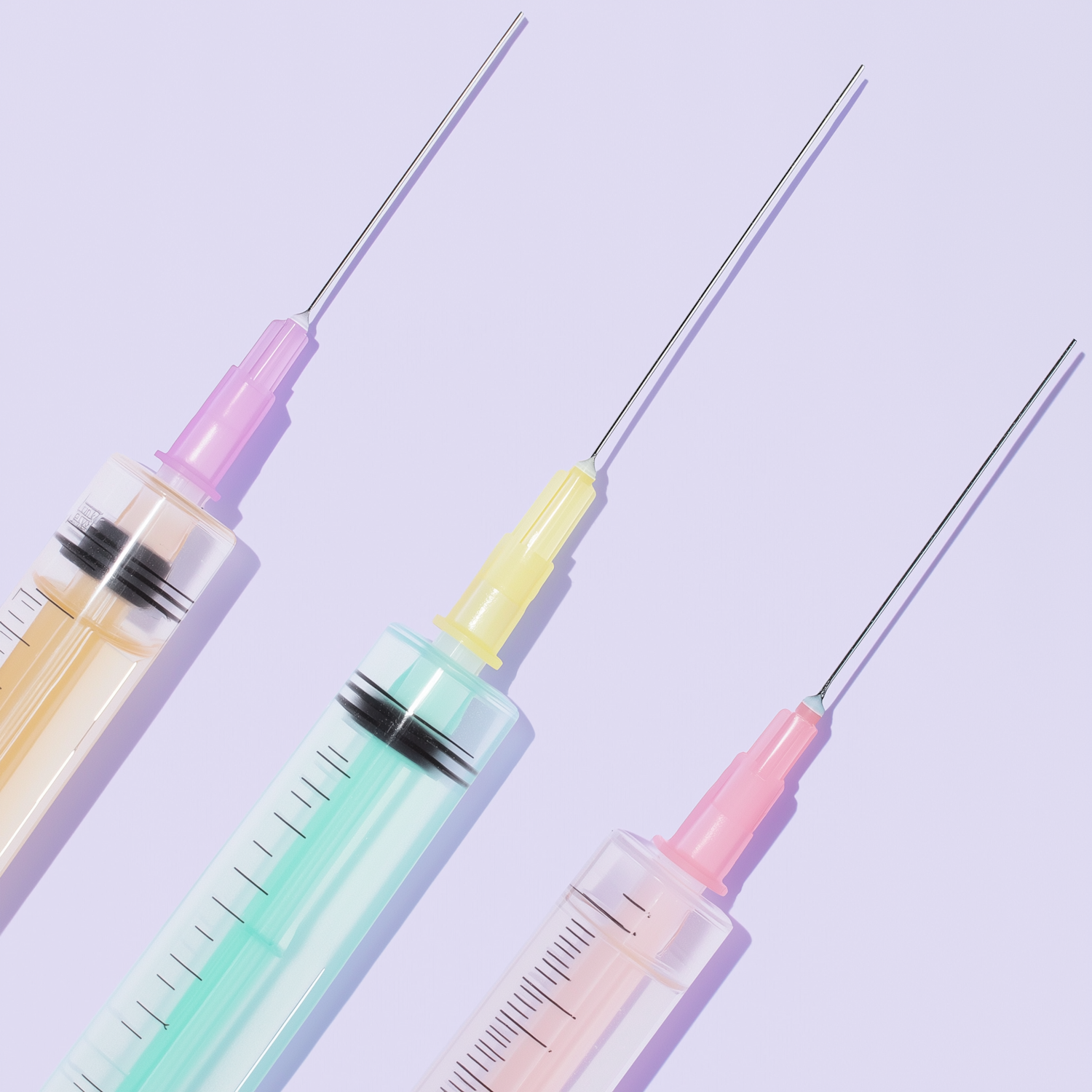 Pastel Syringes