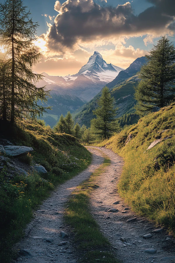 Serene Mountain Landscape
