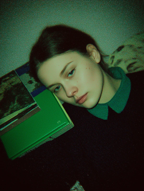 Woman with Books