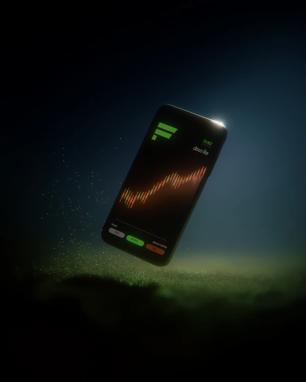 Futuristic Trading Phone