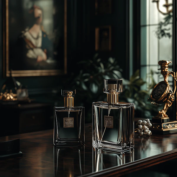 Elegant Perfume Bottles